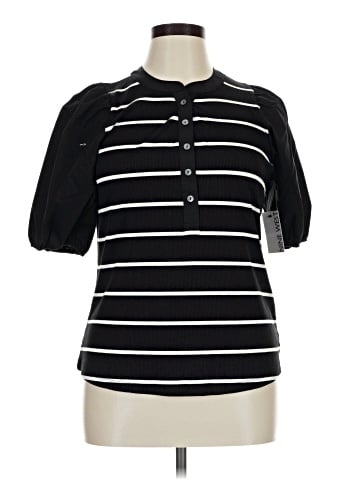 Nine West Short Sleeve Blouse (view 1)