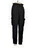 Shinestar 100% Rayon Black Cargo Pants Size M - photo 1