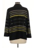 MING WANG Stripes Black Cardigan Size M - photo 2