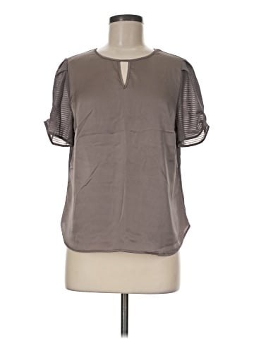 Noir Short Sleeve Blouse (view 1)