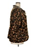 Notations Animal Print Brown Cardigan Size 3X - photo 4