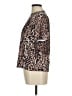 Unbranded Animal Print Brown Short Sleeve Turtleneck Size M - photo 5