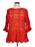 Solitaire Red Pullover Sweater Size 1X - photo 1