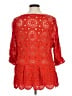 Solitaire Red Pullover Sweater Size 1X - photo 2