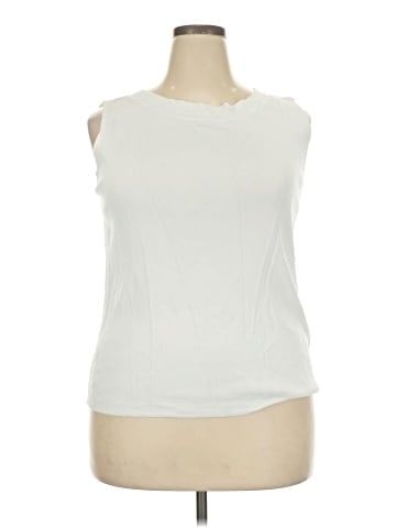 DressBarn Sleeveless T-Shirt (view 1)