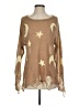 Wildfox Stars Gold Pullover Sweater Size Sm (1 or S) - photo 1