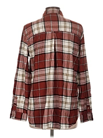 American Eagle Outfitters Long Sleeve Button-Down Shirt (view 2)