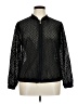 Allison Daley Polka Dots Black Track Jacket Size 14 - photo 1
