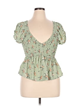 No Comment Short Sleeve Blouse