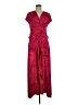 MICHAEL Michael Kors Paisley Red Casual Dress Size 8 - photo 1