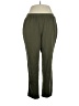 Catherines Solid Green Casual Pants Size 1X - photo 1