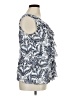 Roz & Ali 100% Polyester Blue Tank Top Size 1X - photo 4