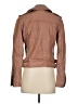 Reiss 100% Leather Brown Leather Jacket Size 4 - photo 2
