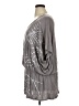 Design History Gray Poncho Size 1X - photo 5