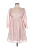 Thirty/Thirty 100% Polyester Pink Casual Dress Size M - photo 1