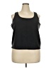 St. John's Bay Black Tank Top Size 2X - photo 1