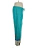 Chico's Design 100% Linen Tropical Teal Linen Pants Size Lg (2) - photo 4