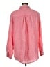 Sigrid Olsen 100% Linen Pink Long Sleeve Blouse Size M - photo 2