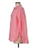 Sigrid Olsen 100% Linen Pink Long Sleeve Blouse Size M - photo 5