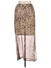 Unbranded Animal Print Tan Casual Skirt Size XL - photo 2