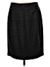 Ann Taylor 100% Silk Solid Black Silk Skirt Size 4 - photo 1
