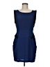 BCBGeneration 100% Polyester Color Block Blue Cocktail Dress Size 8 - photo 1