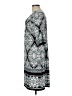Studio One Print Teal Casual Dress Size M - photo 5