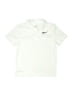 Nike 100% Polyester Ivory Short Sleeve Polo Size 6 - 7 - photo 1