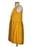 Universal Thread 100% Cotton Solid Yellow Casual Dress Size S - photo 5