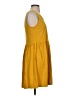 Universal Thread 100% Cotton Solid Yellow Casual Dress Size S - photo 4