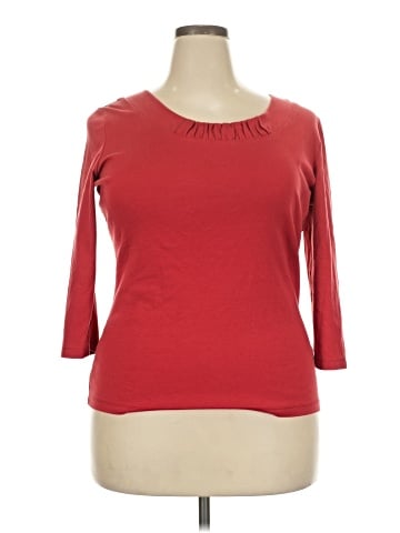 Lafayette 148 New York 3/4 Sleeve Top (view 1)
