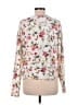 CeCe Floral White Cardigan Size M - photo 2