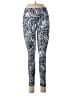 GAIAM Print Blue Active Pants Size M - photo 1