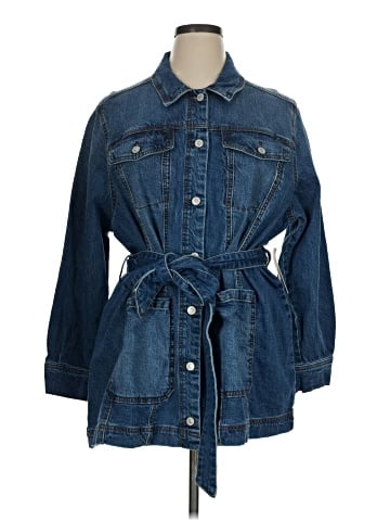 Terra & Sky Denim Jacket (view 1)