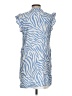 THML 100% Rayon Animal Print Blue Casual Dress Size S - photo 2