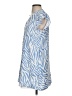 THML 100% Rayon Animal Print Blue Casual Dress Size S - photo 5
