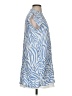 THML 100% Rayon Animal Print Blue Casual Dress Size S - photo 4