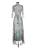 En Focus Studio Teal Casual Dress Size 8 - photo 2