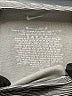 Nike 100% Cotton Stripes Gray Sweatpants 6-9 MO / 9 MO - photo 3