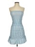 Edikted Stripes Blue Cocktail Dress Size XS - photo 1
