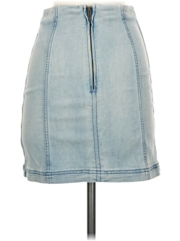 Free People Denim Skirt (view 2)