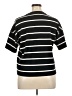 Thread & Supply Stripes Black Short Sleeve Turtleneck Size XL - photo 2