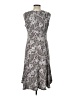 Perceptions Paisley Gray Cocktail Dress Size L - photo 2