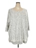 Maurices Silver Pullover Sweater Size 24 (3) - photo 1