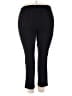 89th & Madison Solid Black Active Pants Size 18 - photo 2