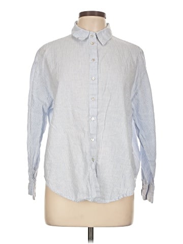 Zara Long Sleeve Button-Down Shirt (view 1)