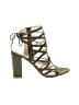 Wild Diva Green Sandals Size 8 - photo 1