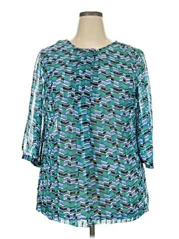 Avenue 3/4 Sleeve Blouse (view 1)