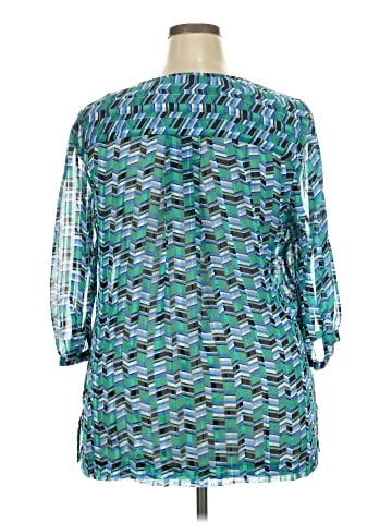 Avenue 3/4 Sleeve Blouse (view 2)