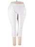 Quacker Factory Solid White Casual Pants Size 2X - photo 1